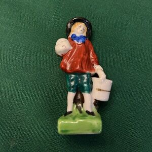 Occupied Japan, boy with water pail figurine